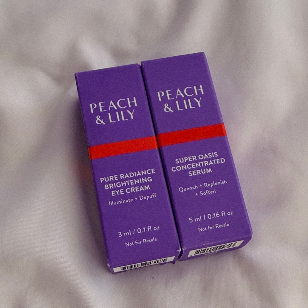 Peach & Lily Pure Radiance Brightening Eye Cream Super Oasis Concentrated Serum